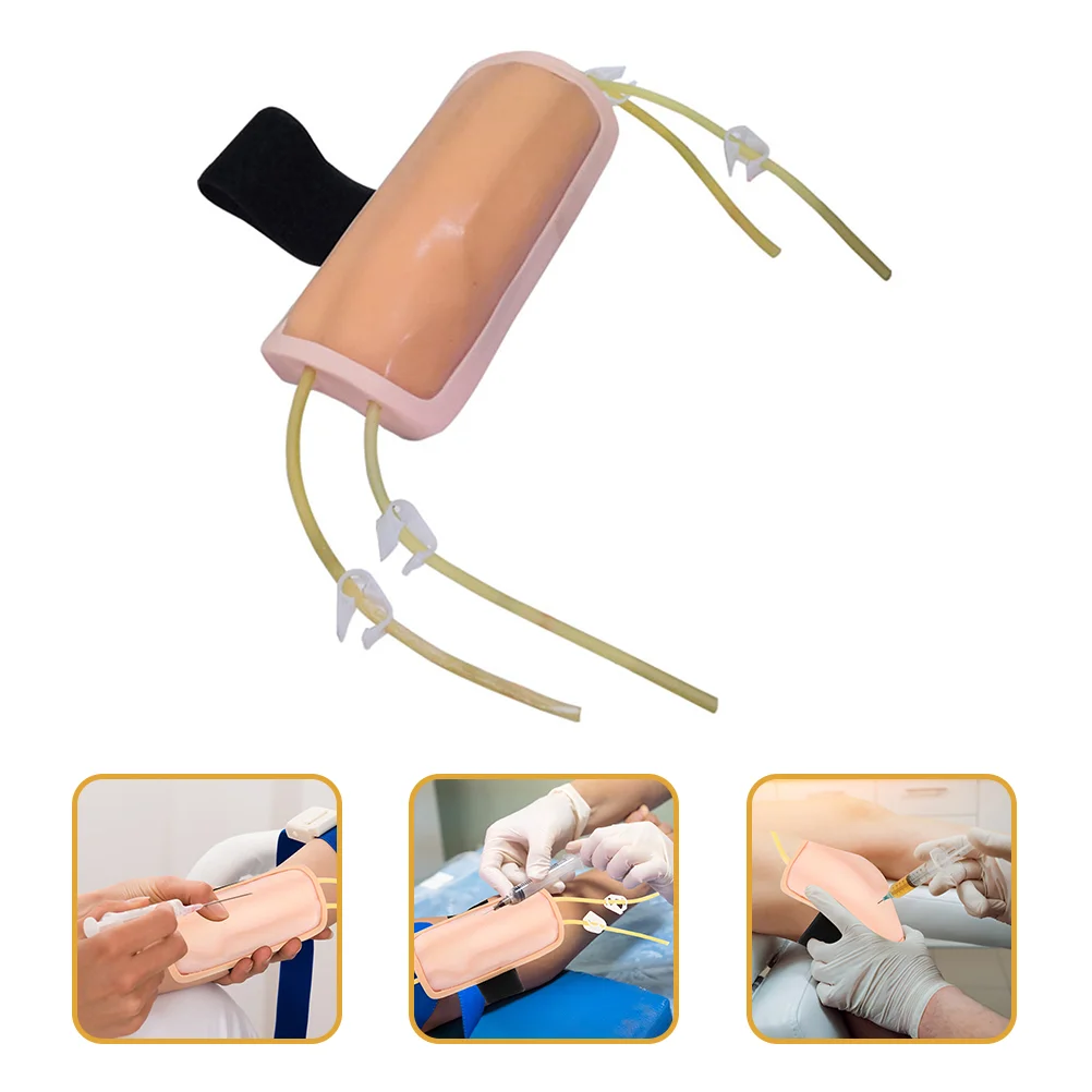 

Blood Drawing Puncture Model Venipuncture Infusion Training Practice Kit Models Wearable Insertion Pvc Injection