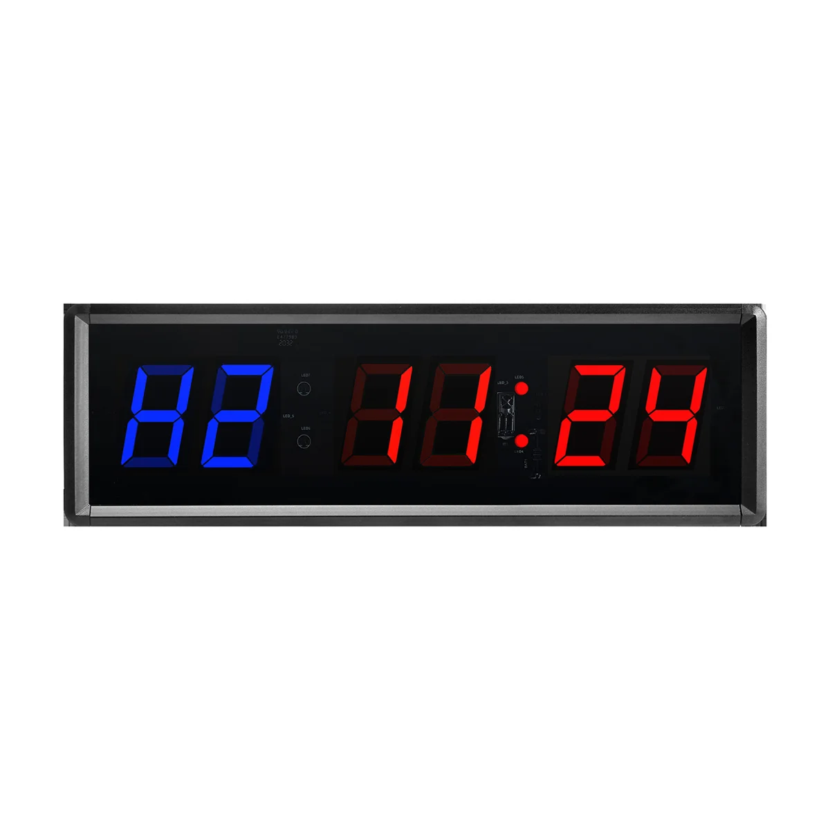 

Gym Timer Digital Countdown Clock Stopwatch with Remote LED Interval Timer Clock Gym Fitness -US Plug
