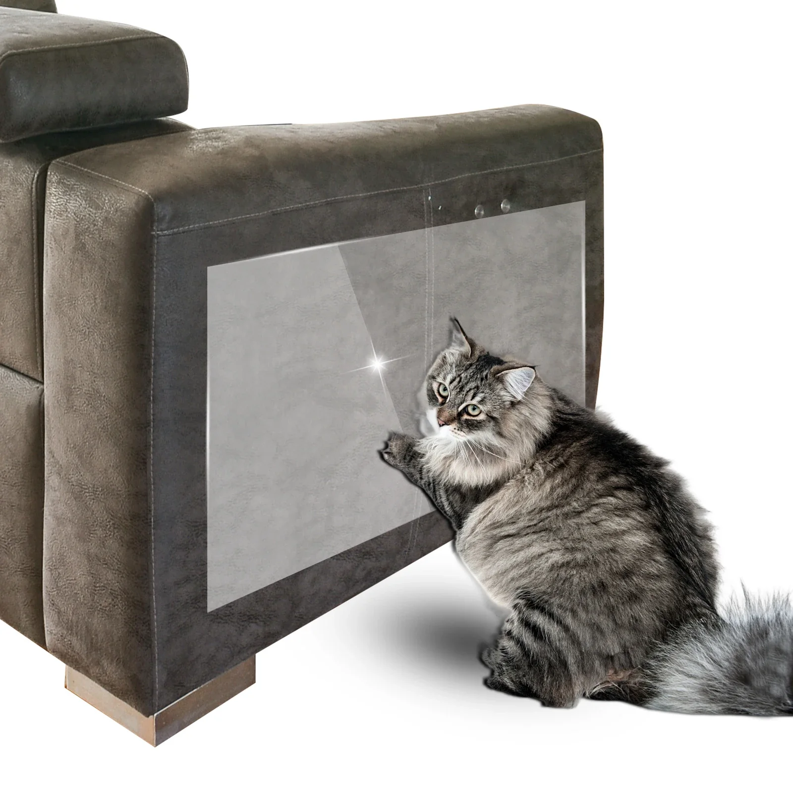 24Pcs Sofa Cat Anti Scratch Tape Transparent PVC Anti Cat Scratch Furniture Protector Self-Adhesive Pet Furniture NEW