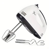 saengQ Handheld electric egg beater, household automatic mixer, egg white and cream beater, mini 7-speed white 2