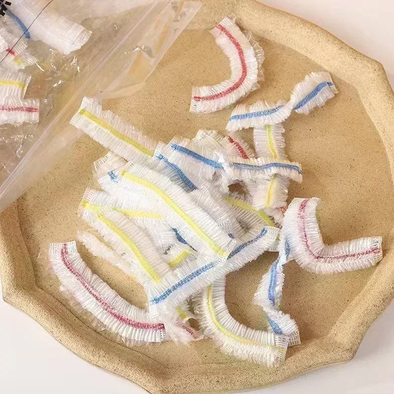 100/50pcs Saran Wrap Colorful Disposable Food Cover Food Grade Fresh-keeping Plastic Bag Kitchen Refrigerator Accessories food cover fresh keeping bags plastic food storage bags plastic wrap plastic food cover food storage bags disposable food cover plastic packaging bags