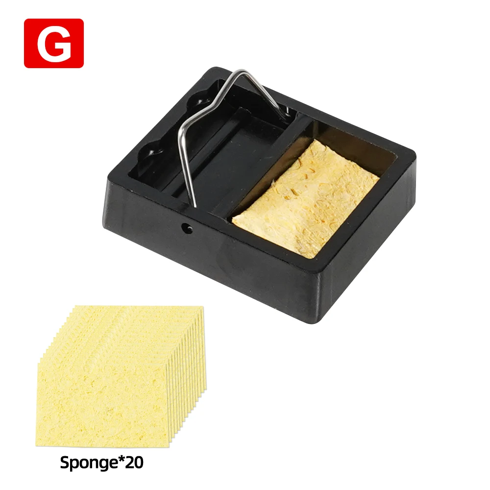 Soldering Iron Holder Set with Tip Cleaning Sponge Multifunctional Heat-Resistant Welding Stand soldering stations Welding Equipment