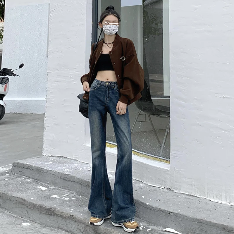 

American Retro Spicy Girl Flare Jeans