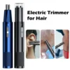 Rechargeable Men's Gentle and Safe Face Care Trimmer for Effective Beard Hair Removal - Reliable Nose and Ear Shaving Solution 5