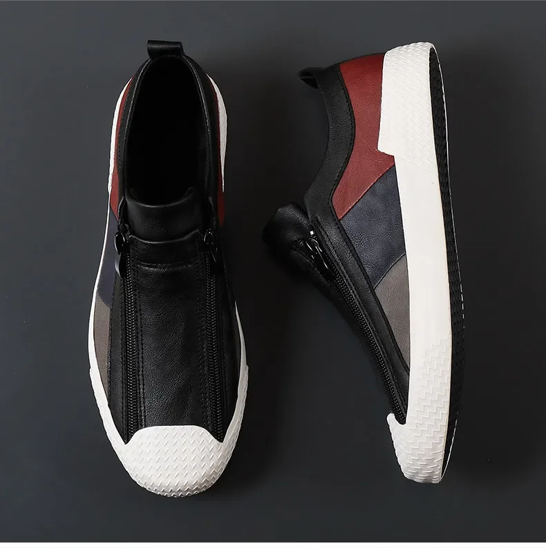 Men's Vulcanized Shoes Spring/Autumn Designer Sneakers Breathable Men Loafers Shoes Soft Sole Comfortable Casual shoes Flats 5