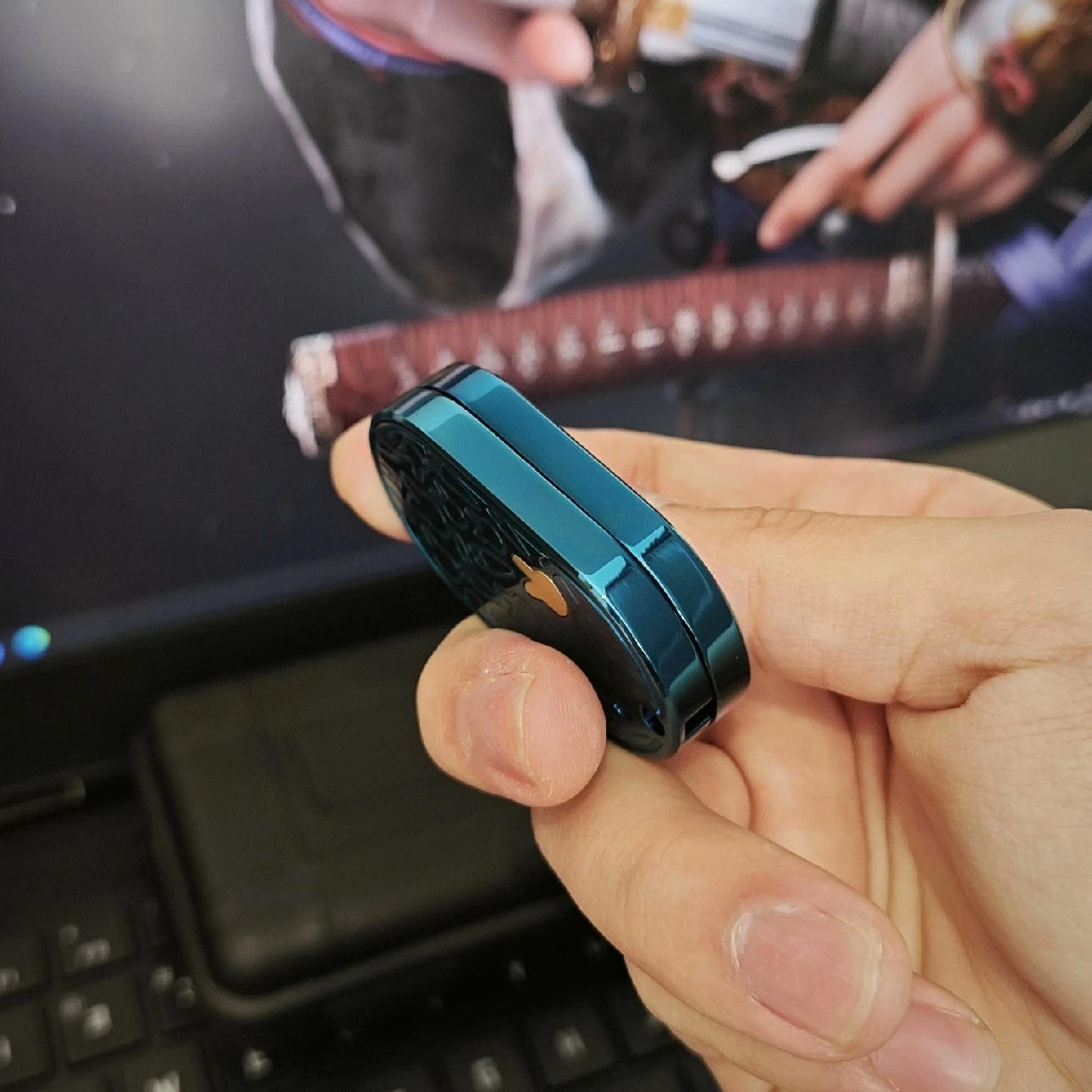 Fidget spinner edc coelho rabugento em aço inoxidável slider_voghion.com