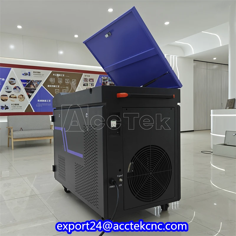 Newly Designed Laser Cleaning Machine 500W 1000W 2000W Powerful Pulse Laser Cleaning Machine for Rust and Paint Removal