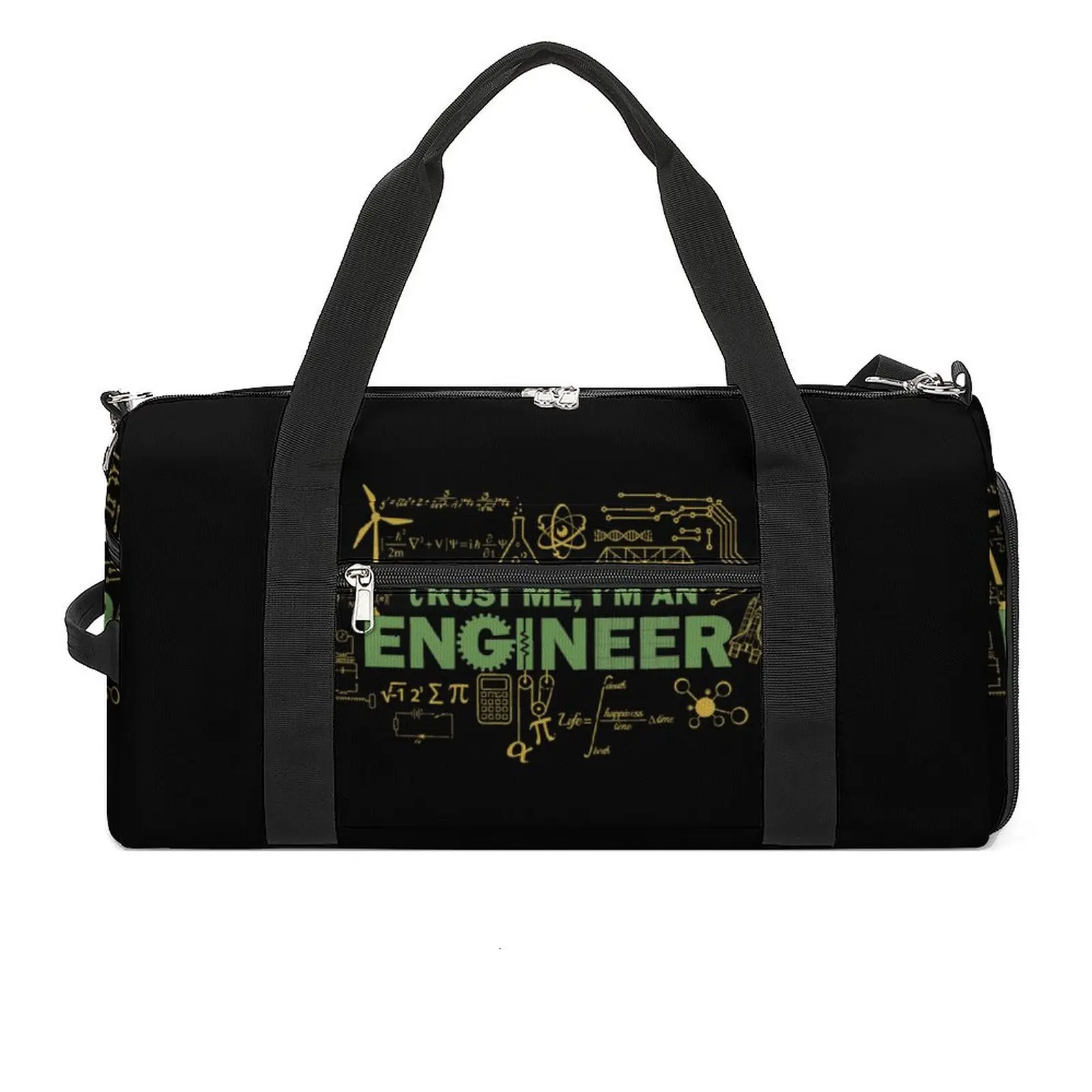 

Trust Me I Am A Civil Engineer Gym Bag Mechanical Engineer Luggage Sports Bags Men Gym Accessories Fitness Bag Portable Handbags