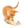 Cat Toys Christmas Elk Gingerbread Man Santa Claus Plush Cat Dogs Toys Interactive Play Cat Toys Self Hi Christmas Pet Supplies 6