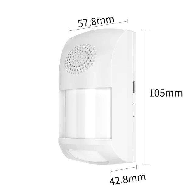 TUYA WiFi PIR Motion Sensor Home Burglar Alarm System Infrared Movement Detector Remote Control Pet Immune Timing Arm Disarm 6