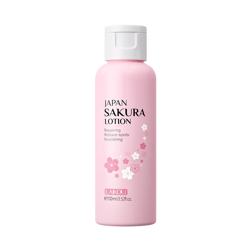 LAIKOU Sakura Face Lotion Moisturizing Essence  Shrink Pores Repairing  Improve Skin Elasticity  100ML 6