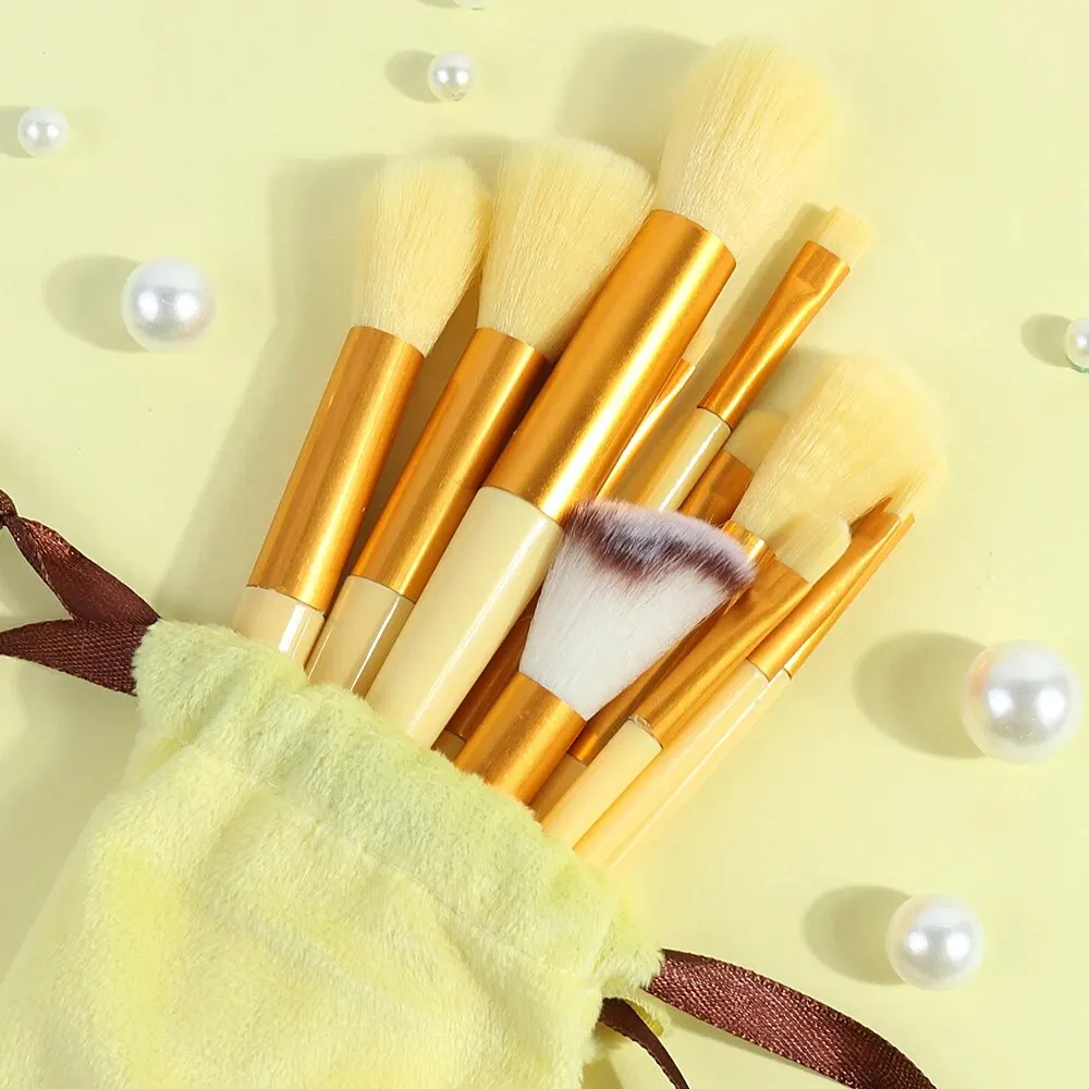 Makeup Brush Set 13pcs Makeup Brushes Cosmetic Full Set 3 Colors Soft Hair Female Make Up Tools Foundation Brush Eyeshadow Complete Kit