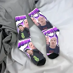 John Pork Inspired Warm & Soft Men's Skateboard Socks - Fun & Non - Slip Custom Gift - One size (5)