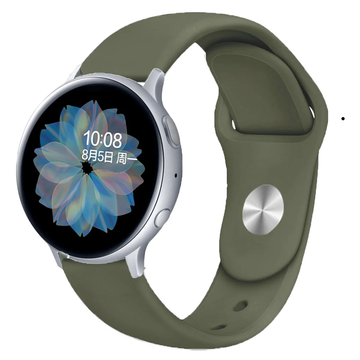 Silicone Replacement Watch Band, 20mm/22mm, Multiple Smartwatch Compatibility