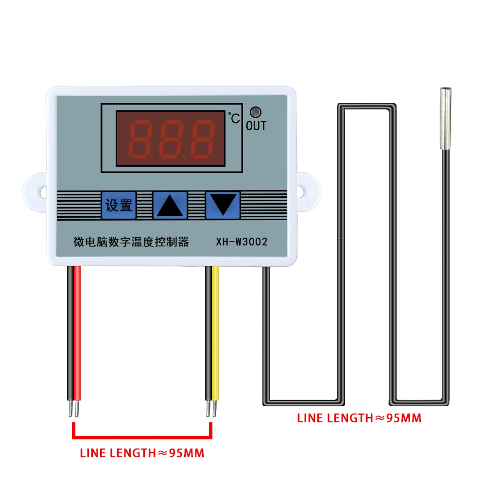 Digital Thermostat Switch Microcomputer Temperature Controller Thermoregulator