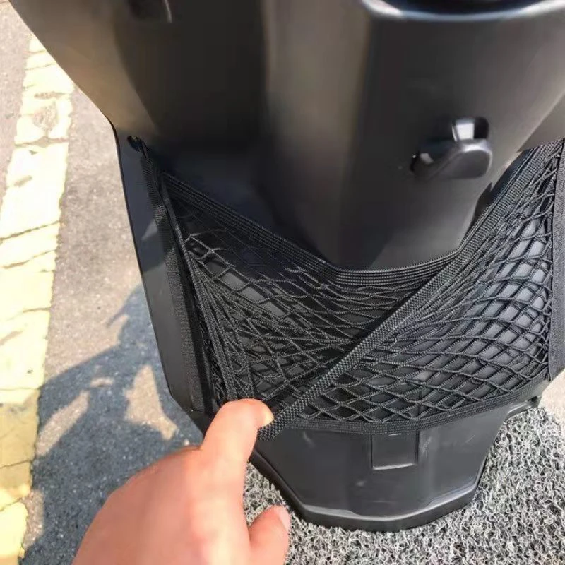 Motorcycle Bike Scooter Storage Net Bag Scooter Mesh Storage Bag Luggage Net Hook Hold Universal motorcycle cargo net motorcycle bungee net motorcycle luggage net