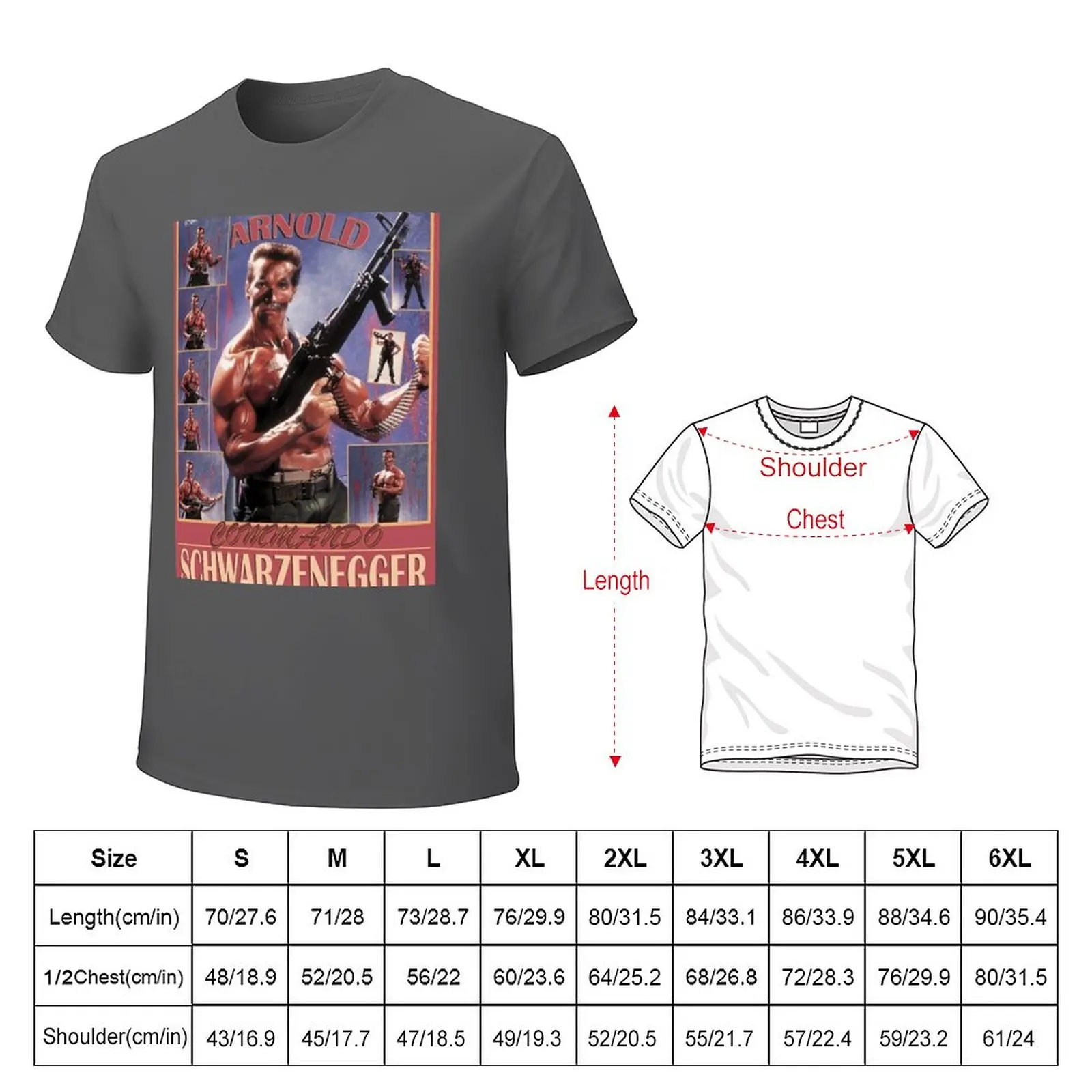 T Shirt Predator Arnold Schwarzenegger Alien Cult Movie Retro Vintage  Terminator Conan Barbarian(2) - AliExpress