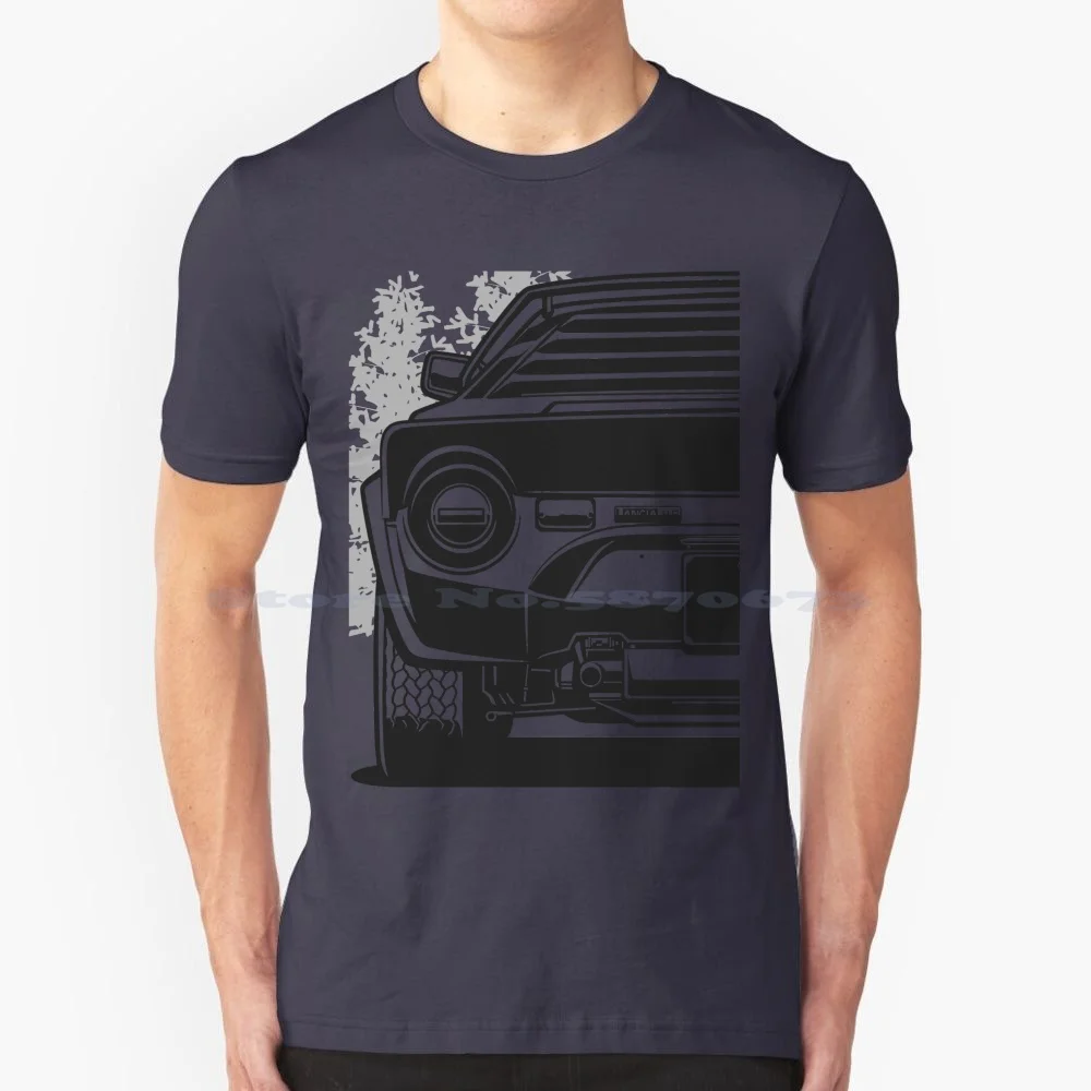 Stratos Hf T Shirt 100% Cotone Tee Automotive Vehicle Motors Engine Speed Race Racing Classic Supercars Sportcars Power Custom