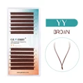 YY Lashes Brown