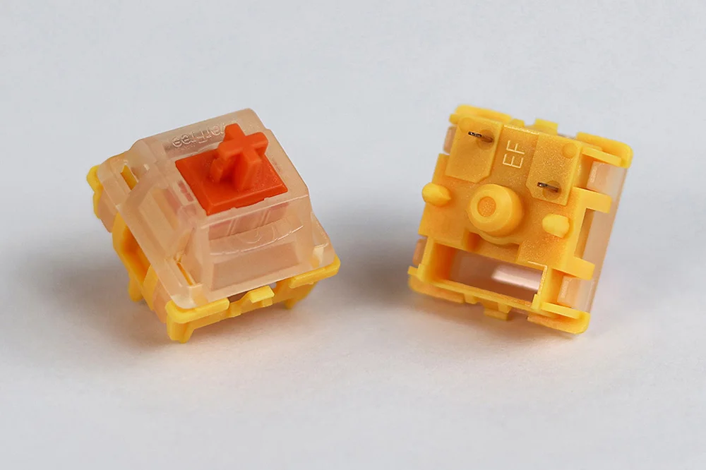 Gateron-interruptor Linear Ever do Caril 50g mx ef Fábrica Mecânica do Teclado Pre-lubed Nylon Pom 5pin Smd - Imagem 6