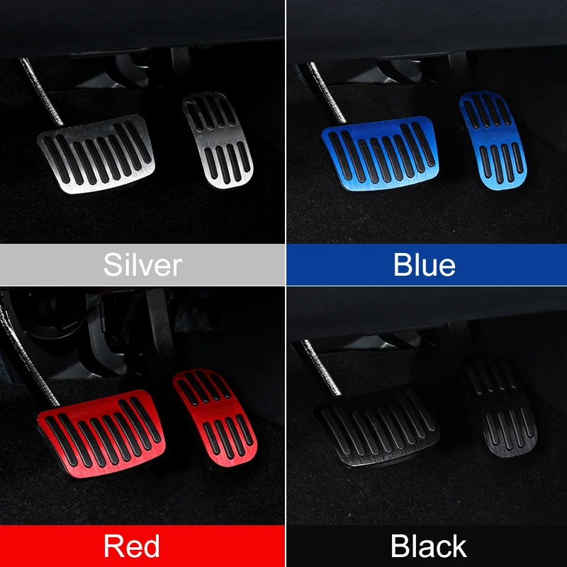 Car Accelerator Brake Pedal Cover Anti-Slip Pads For Toyota Yaris Cross