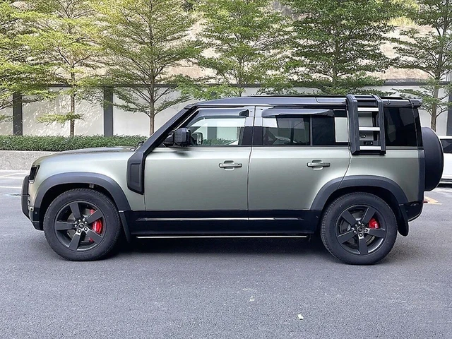 Paraspruzzi Per Land Rover Defender 110 2020-2023 - Protezione Passaruota, Nero Opaco - Foto 12