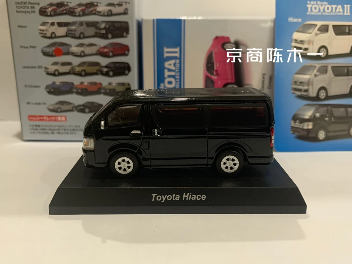 kyosho-–-voiture-toyota-hiace-van-collection-noire-de-modeles-de-chariot-en-alliage-moule-ornements-1-64