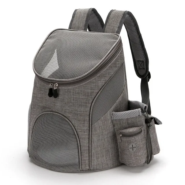 New Portable mesh Dog Bag Breathable Dog Backpack Foldable Large Capacity Cat Carrying Bag Portable Outdoor Travel Pet Carrier 2