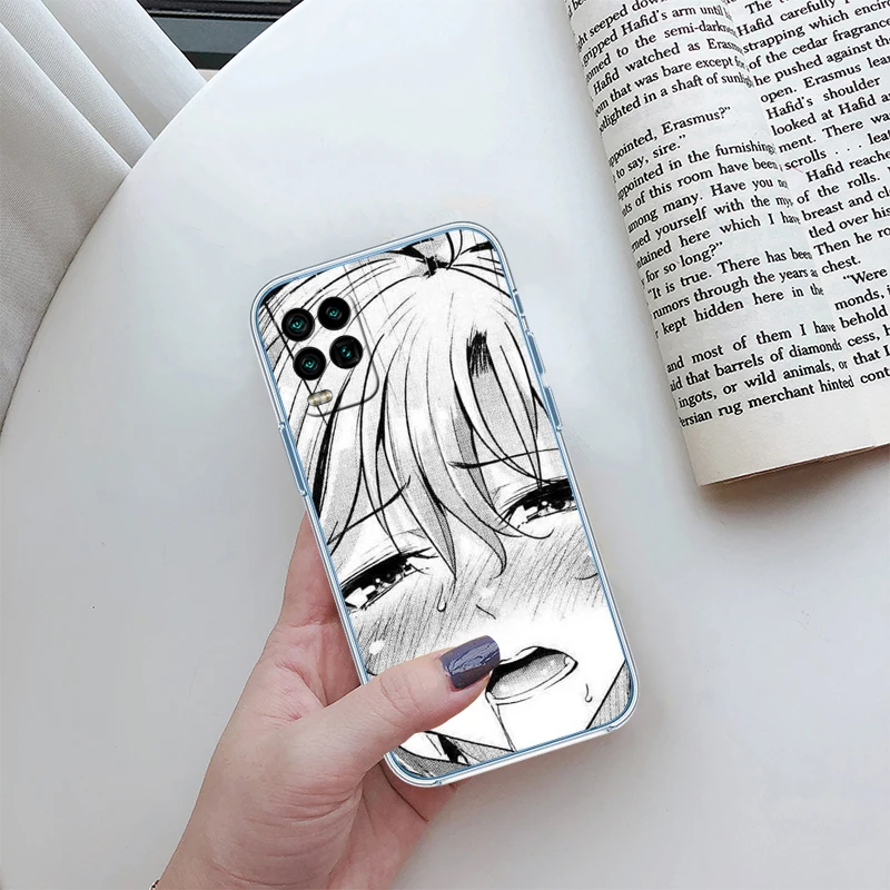 Kawaii Girl Transparent Phone Case - Japan-Inspired Design