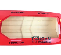 DTRC Toucanhobby G26IP1 26CC Red Prepainted Gasoline KIT RC Boat Hull Only for Advanced Player 2