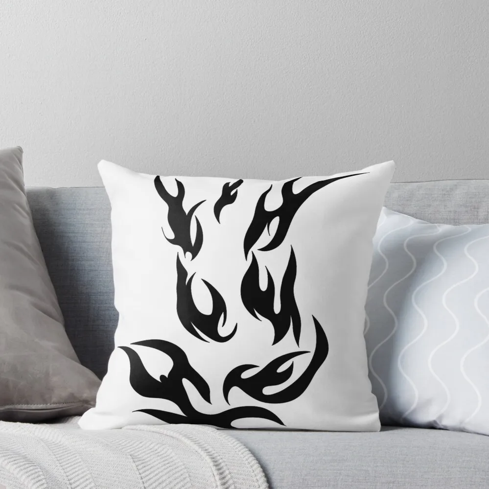 

Fireplace Tribal Throw Pillow Cushion Child Christmas Pillow Covers