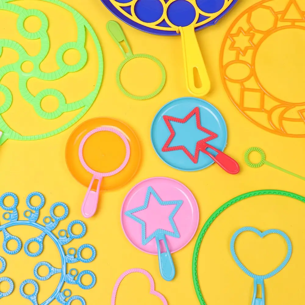 15/28Pcs Blowing Bubble Tool Soap Bubble Wand Set Water Blowing Toys Outdoor Kid Fun Toys Parent-child Interactive Toy 5