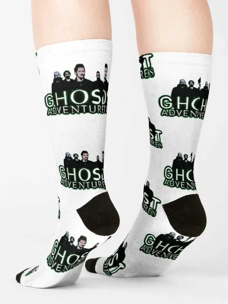Ghost Adventures T-ShirtGhost Adventures CrewSocks Run cartoon socks hockey compression stockings for women