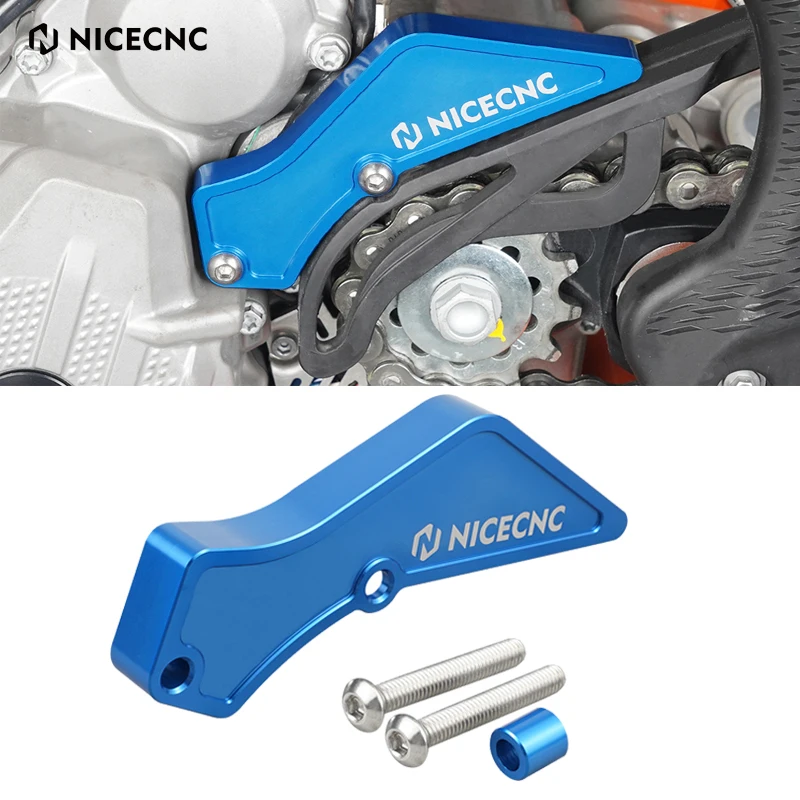 

NiceCNC для Husqvarna FE FC 250 350 FX350 2017-2022 KTM GASGAS мотоцикл 4T Звездочка чехол Защитная Заготовка алюминий