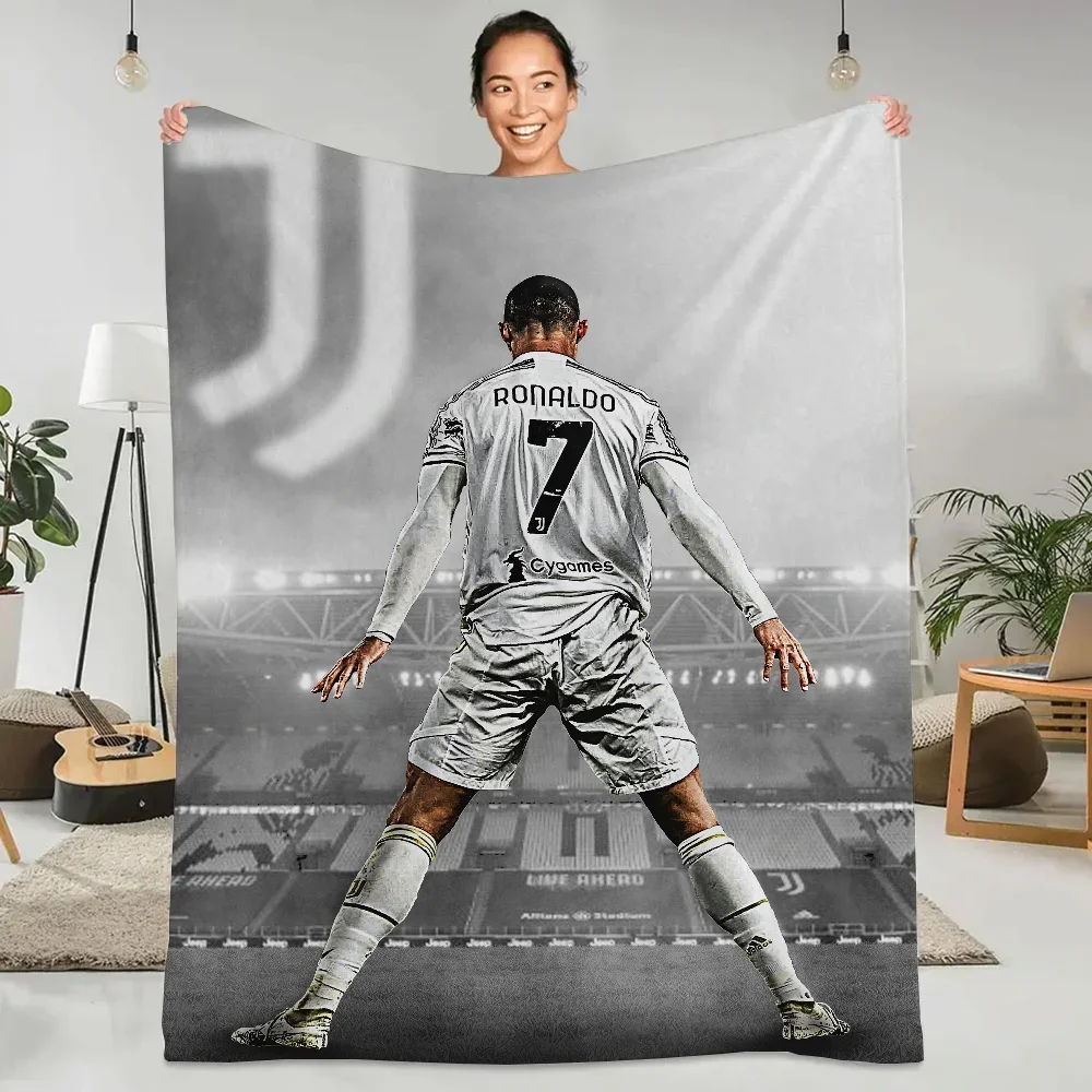 CR7 크리스티아누 호날두 보헤미안 담요 및 침대보, 소파 위 격자 무늬, 럭셔리 커버, 코비자 침대 침대보, 낮잠 던지기