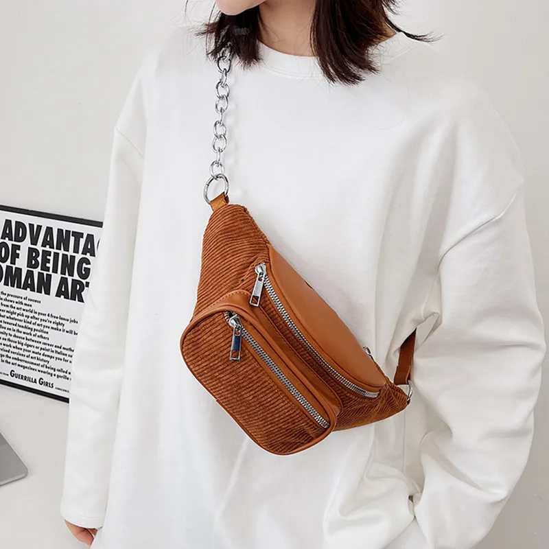 Fashion Chest Bags For Women 2023 Belt Bag Chains Large Capacity Female Waist Bag Women's Handbags Waist Pack Women fanny pack