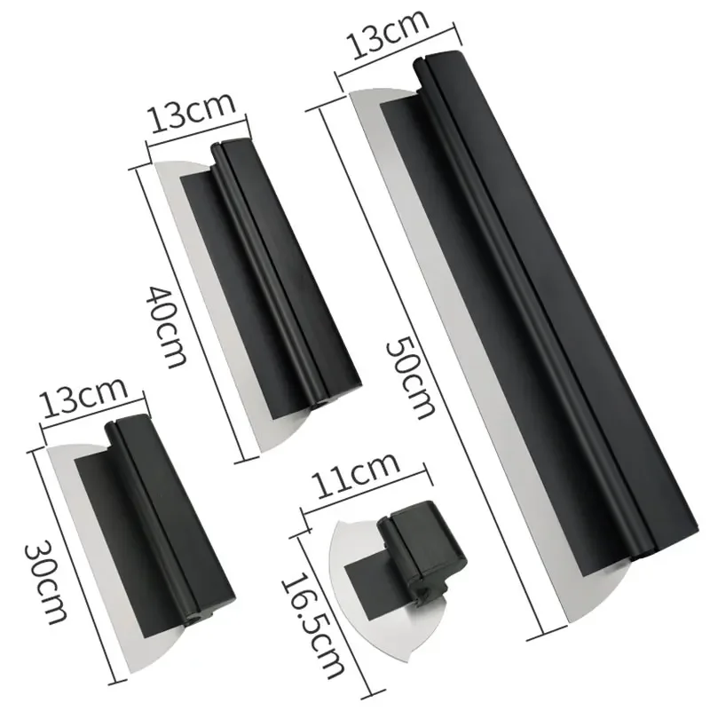 30/40/50cm Drywall Smoothing Spatula for Wall Tools Painting Skimming Flexible Blade Finish Spatula Tool Plastering Trowel