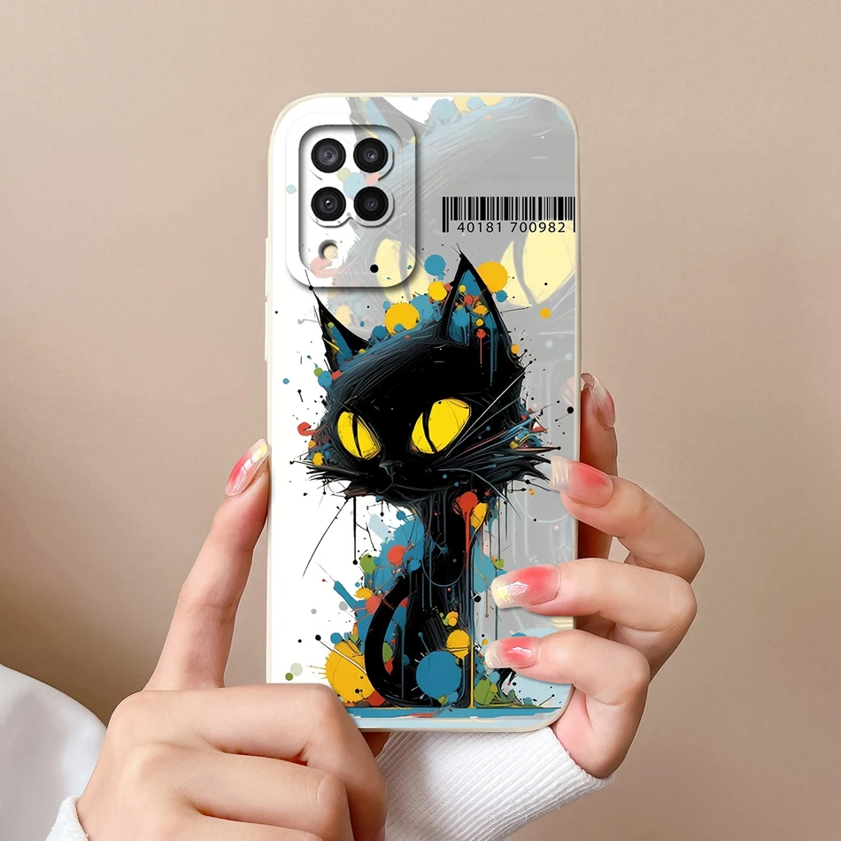 Cartoon Soft Liquid Silicone Phone Case - Full Protection s
