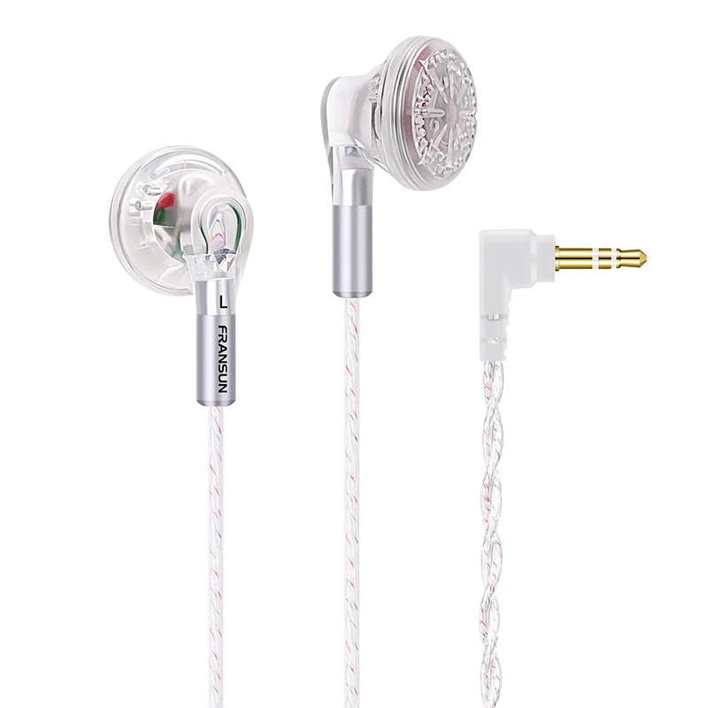 ตัวเลือกสินค้า หูฟัง HiFi หัวแบน 16 มม. แบบเสียบหู 3.5 มม. และ Type-C