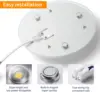 100W 36W 24W 18W 12W LED Ring PANEL Circle Light SMD LED Round Ceiling board circular lamp board AC 220V 230V 240V LED light 3