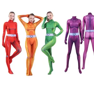 Totally Spies Cosplay Costume Pour Enfants Et Adultes Zentai Clover Sam  Alex Britney Mandy Halloween