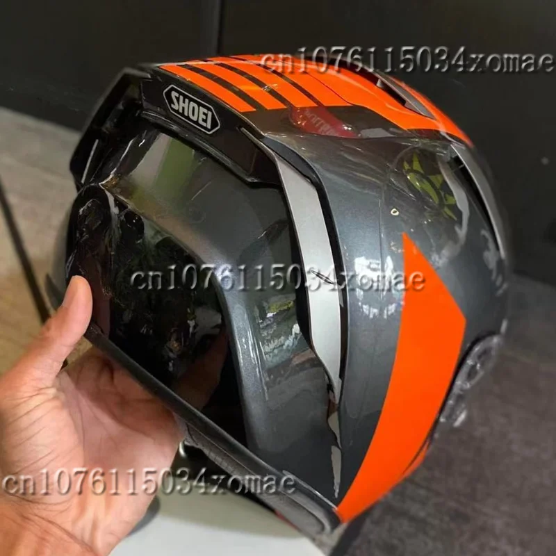 Ktm Helmet Shoei Helm Orange Motorcycle Full Face Helmet SHOEI X