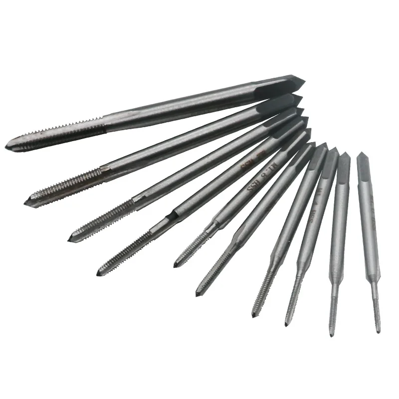 10pcs/set Hand Tools Tap Thread Wire Tapping/Threading/Taps/Attack M1