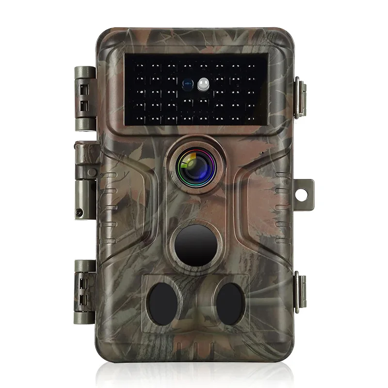 Caméra de chasse 32MP 1296P 0.1s - Détection mouvement vision nocturne pour surveillance extérieure et piste