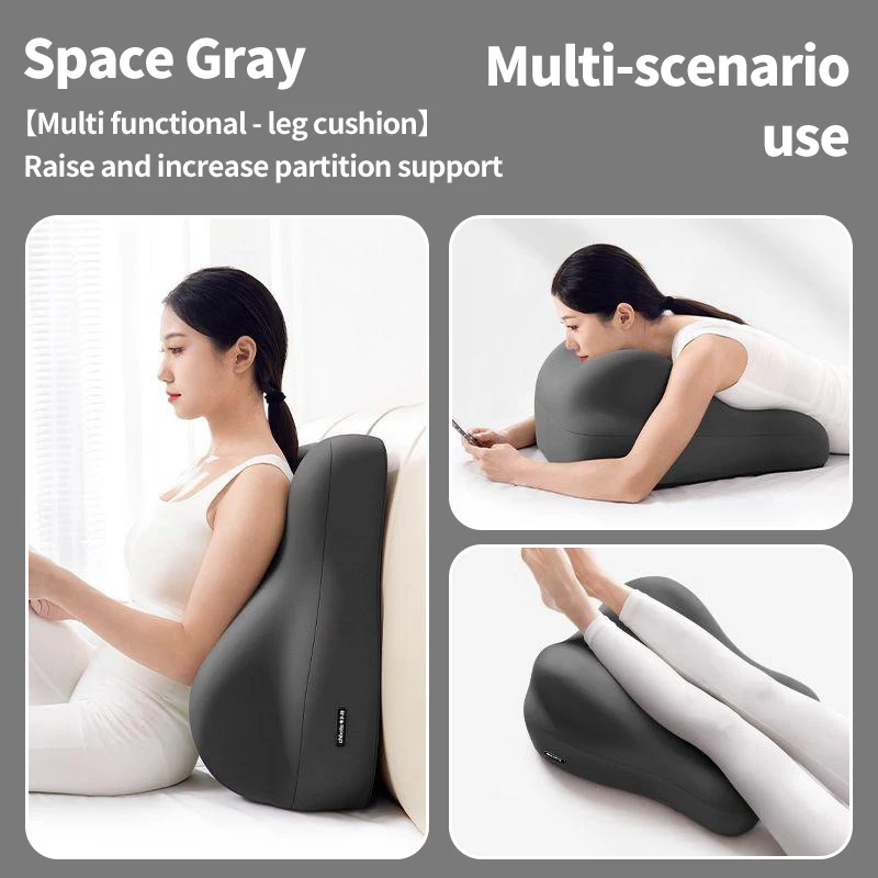 Butt Cushion Adults Lumbar Support Pillow Orthopedic Memory Foam Thickened Hip Seat Pad Sitting Lying Bed Car Rest Pillow