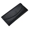 WOYYHO Solid Leather Purses for Women, Fashion Long Wallet, Light Weithed Outdoor Portable Hand Bags 2