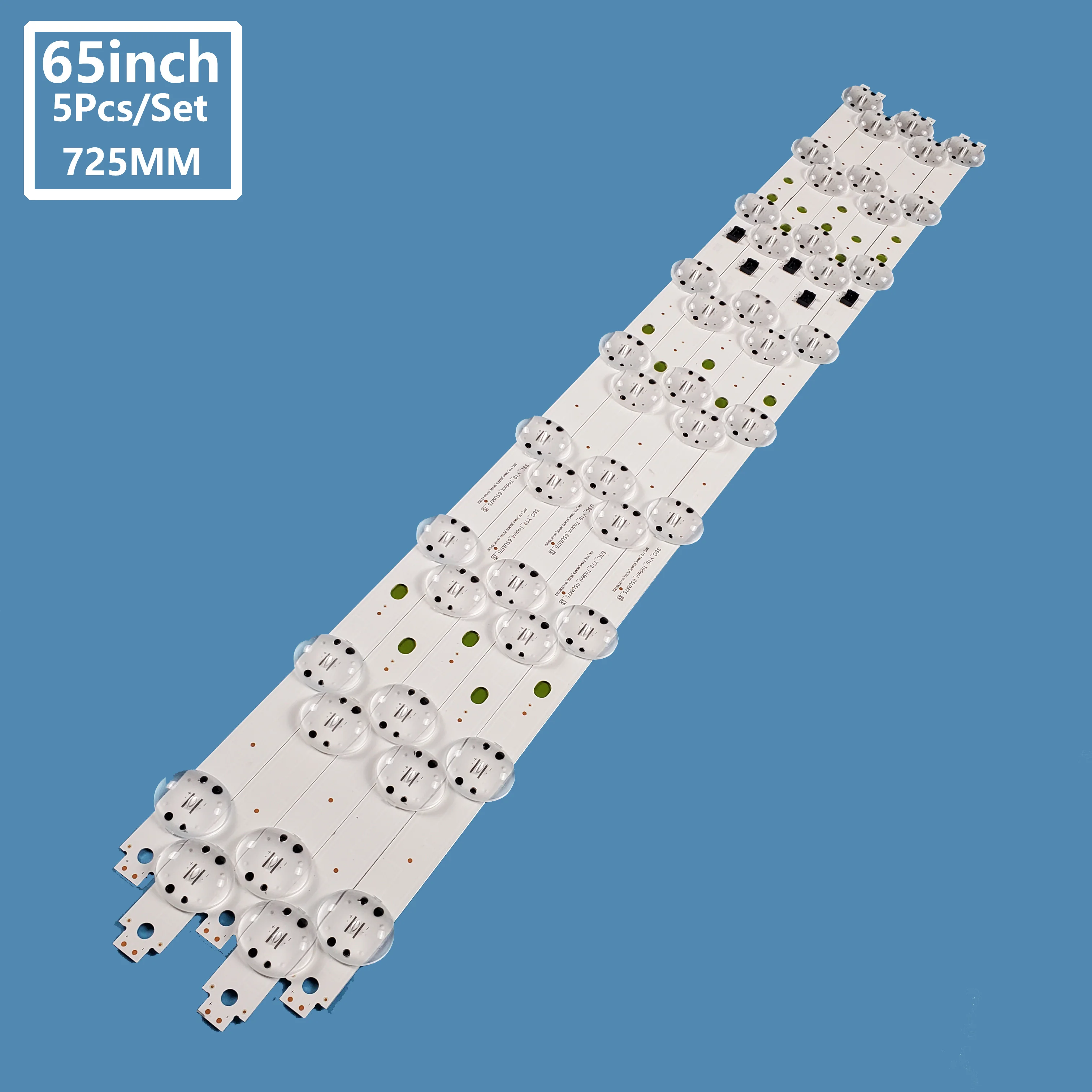 

LED Backlight Strips For LG 65UM7520 65LG75CME SSC_Y19_Trident_65UM75_S E469119 LED Strip TV Backlights