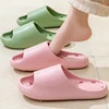 Home Bathroom Non-Slip Slippers Women Soft Sole Platform Couple House Slippers Summer Comfortable Flat Heel Indoor Slides 2025 6