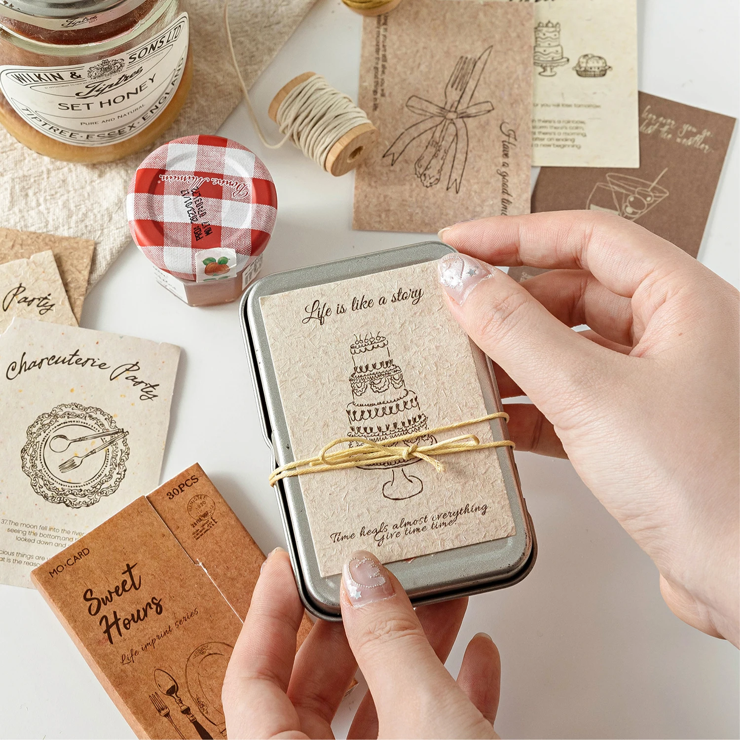 Journal Go 30 Stück Lebensmarkierungen Aufkleber Creativite Scrapbooking Handgemacht Diy Junk Journal Handwerk Dekor Planer Tagebuch Aufkleber