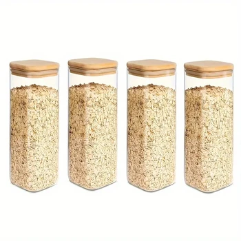 Glass Storage Jar Set 1